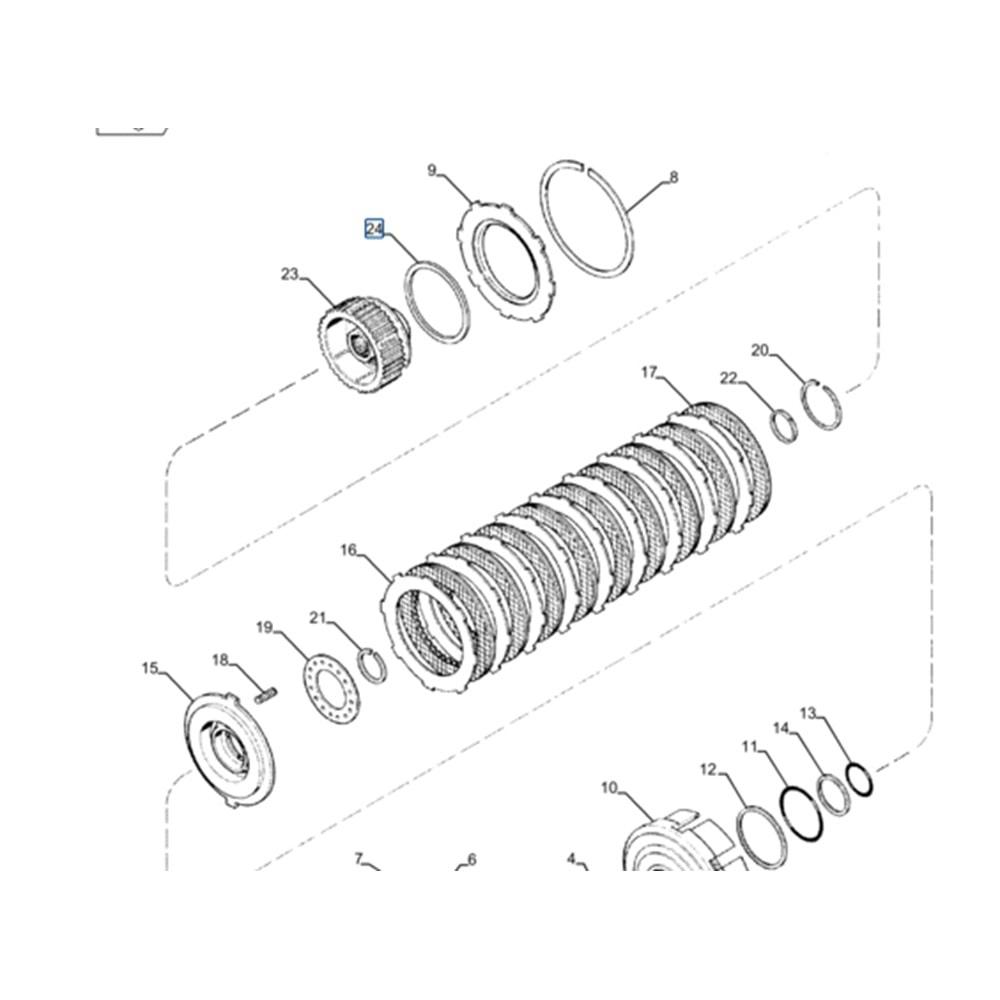 TEFLON ORİNGSİZ T8 ŞANZUMAN GÖBEK