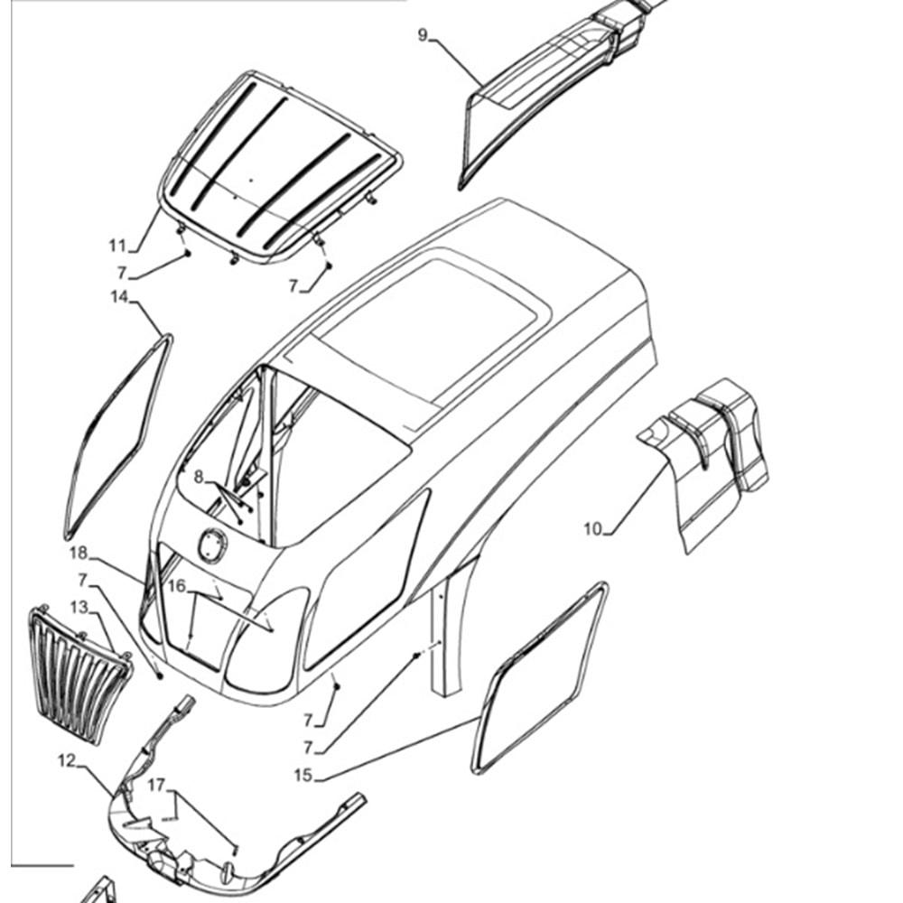 ÖN KAPORTA KOMPLE T.5-T5.115 SERİ