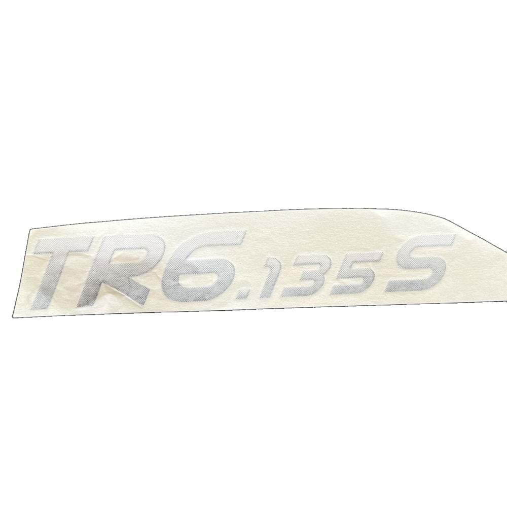 YAN YAZI ETİKETİ TR6.135S SOL