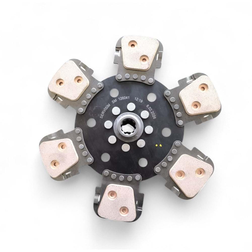 KASNAK BALATASI 6PAD 10DİŞ TÜMOSAN 9115 MAXIMA (0-7259381 C1028839)