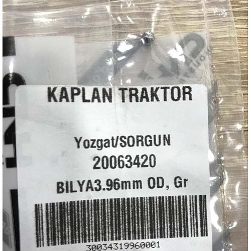 TANE BİLYA ŞANZUMAN T6000 3,96MM