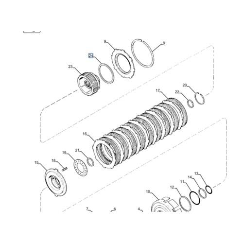 TEFLON ORİNGSİZ T8 ŞANZUMAN GÖBEK