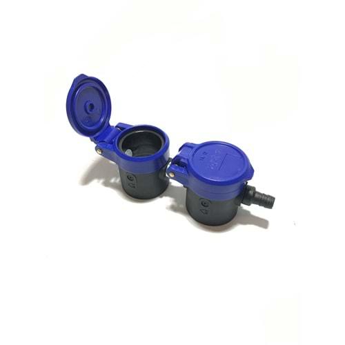 HIZLI BİRLEŞTİRİCİ - ŞIKŞIK DİŞİ TOZ KAPAK TAHLİYE KAPAĞI KOMPLE T5060 MAVİ HIZLI BİRLEŞTİRİCİ - ŞIKŞIK DİŞİ TOZ KAPAK TAHLİYE KAPAĞI KOMPLE T5060 MAVİ