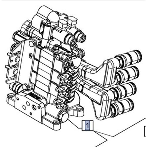 DAMPER MUSLUĞU - ÜÇ KOLLU ALTI (6) ÇIKIŞ TR5.110 ELC-TR5.120