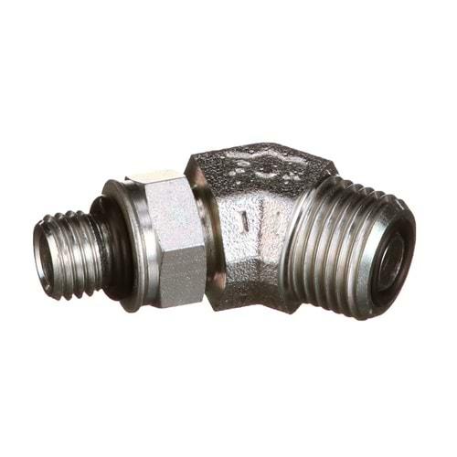 REKOR DİRSEK 100x-t5 (45 Degree, 11/16''-16-12 ORFS x M12 x 1.5 ORB)
