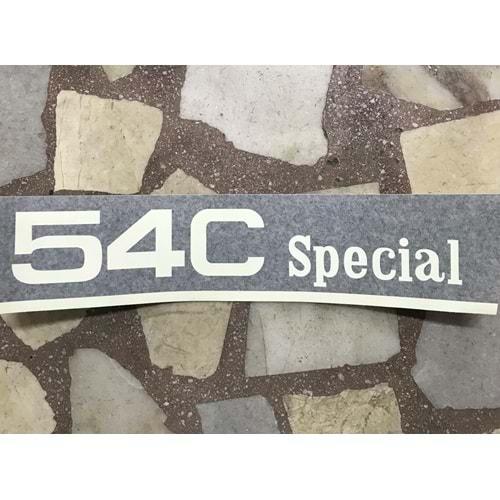 YAN YAZI ETİKETİ SAĞ 54C SPECİAL