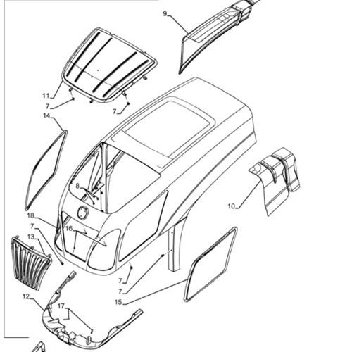 ÖN KAPORTA KOMPLE T.5-T5.115 SERİ