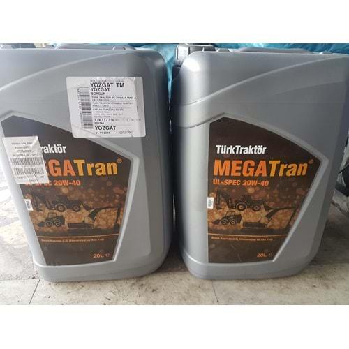 MEGATRAN AKS VE CER YAĞI UL-SPEC 20/40 MEGATRAN AKS VE CER YAĞI UL-SPEC 20/40